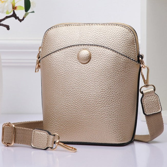 Essential Crossbody Purse - Gold