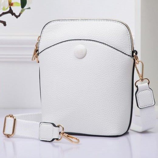 Essential Crossbody Purse - White