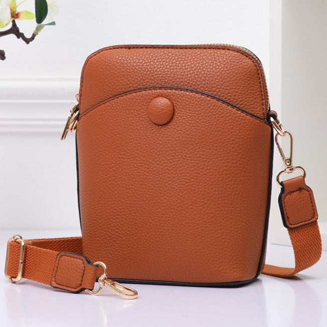 Essential Crossbody Purse - Tan