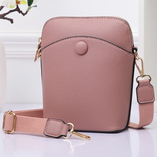 Essential Crossbody Purse - Pink