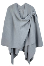 Solid Pull Through Wrap - Grey