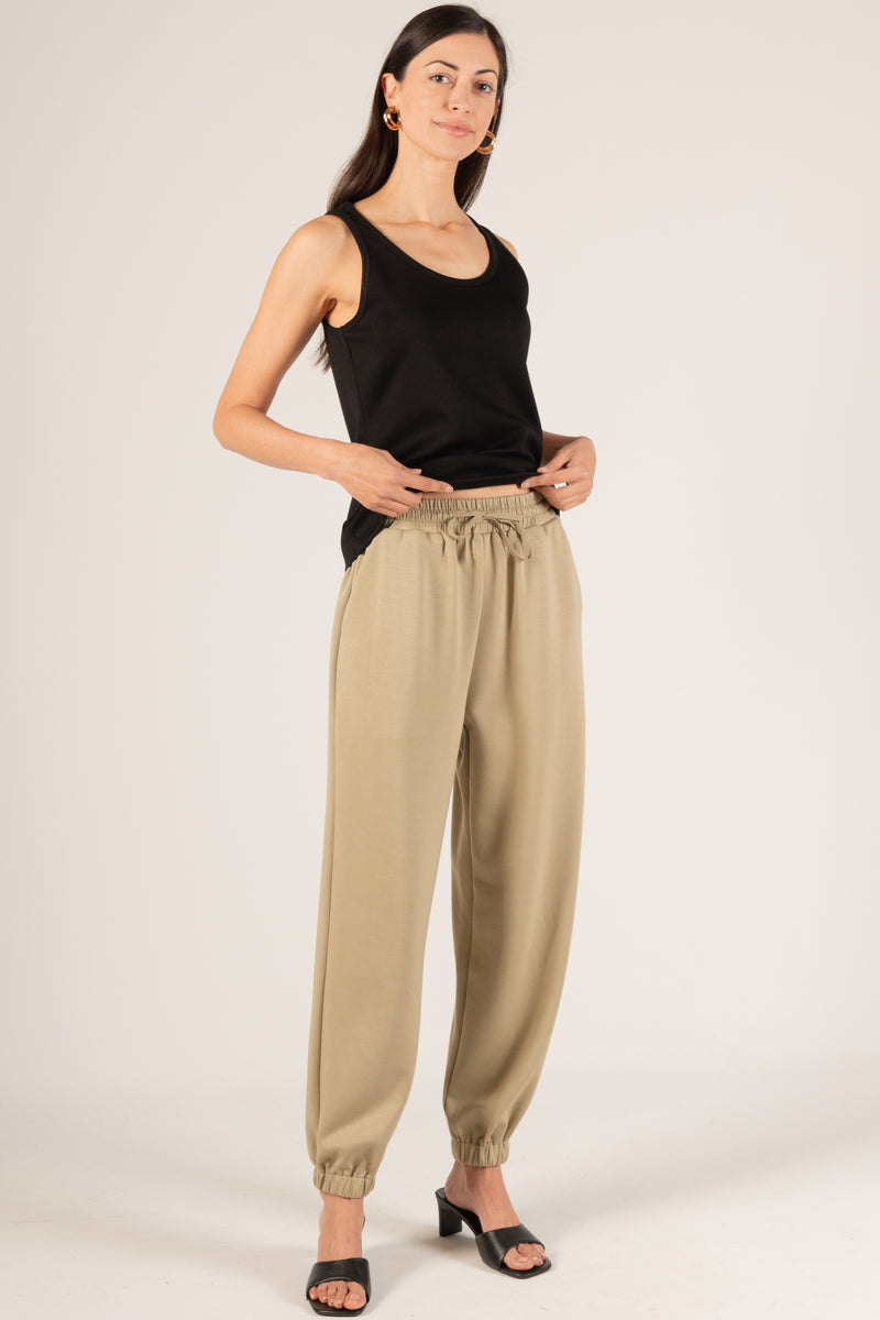 Modal Jogger Pant - Lt. Olive