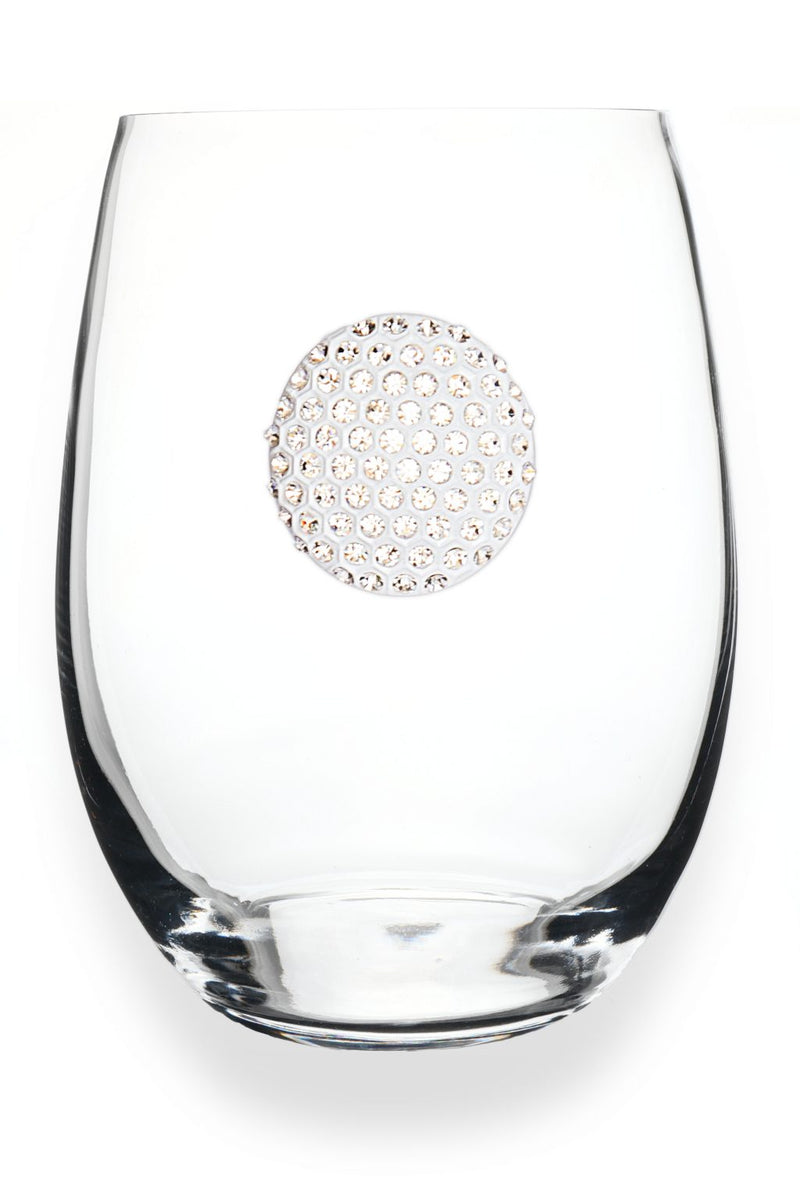 QJ Stemless Wine Glass - Golf Ball