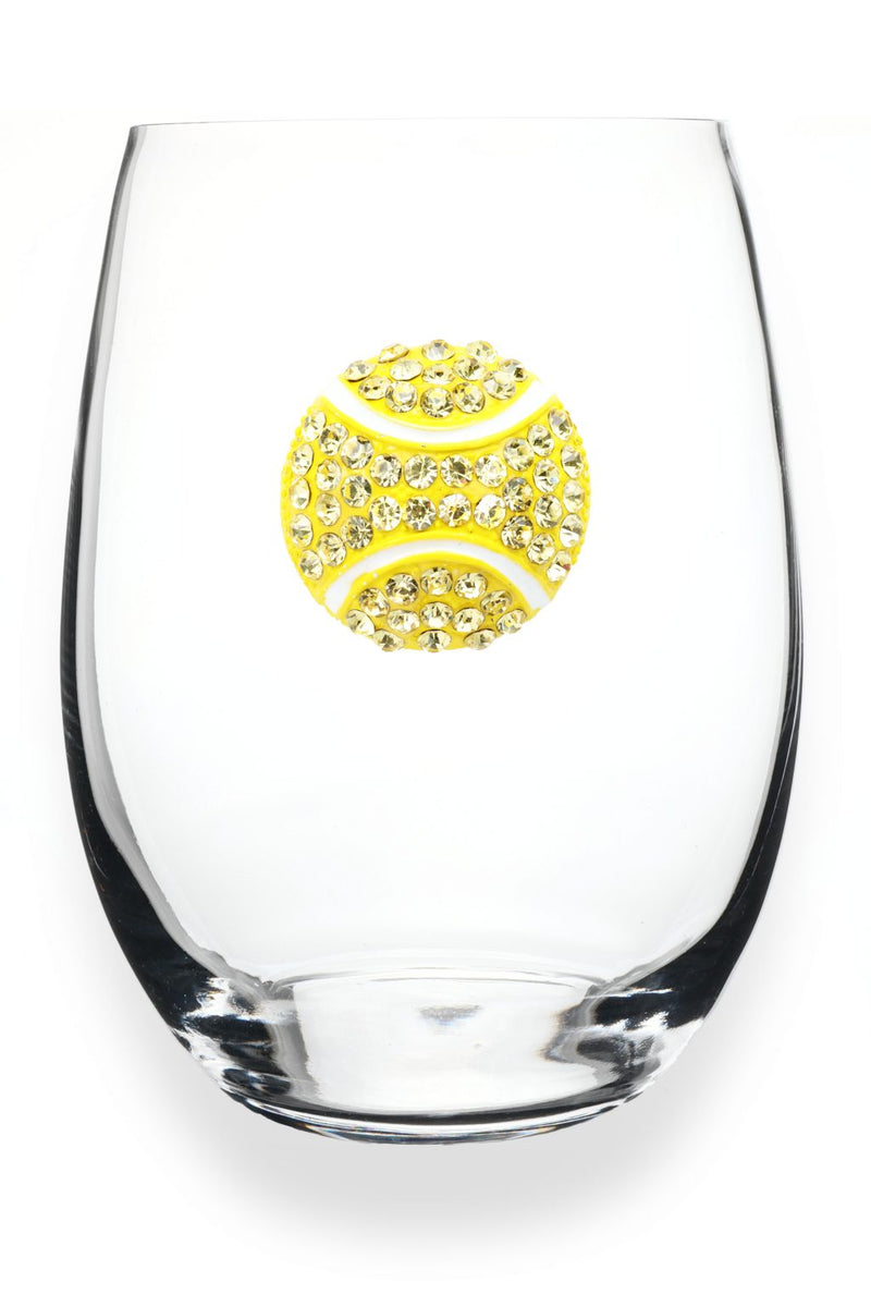 QJ Stemless Wine Glass - Tennis Ball