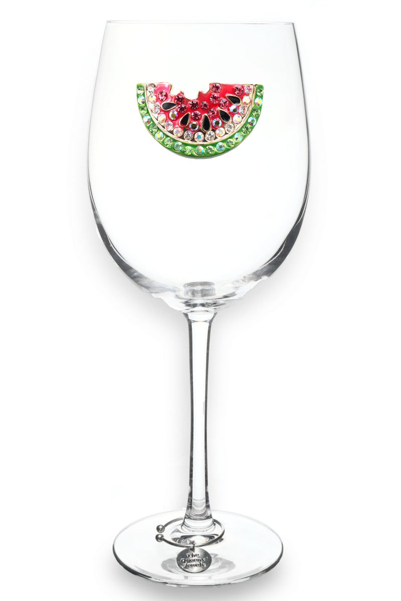 QJ Stemmed Wine Glass - Watermelon