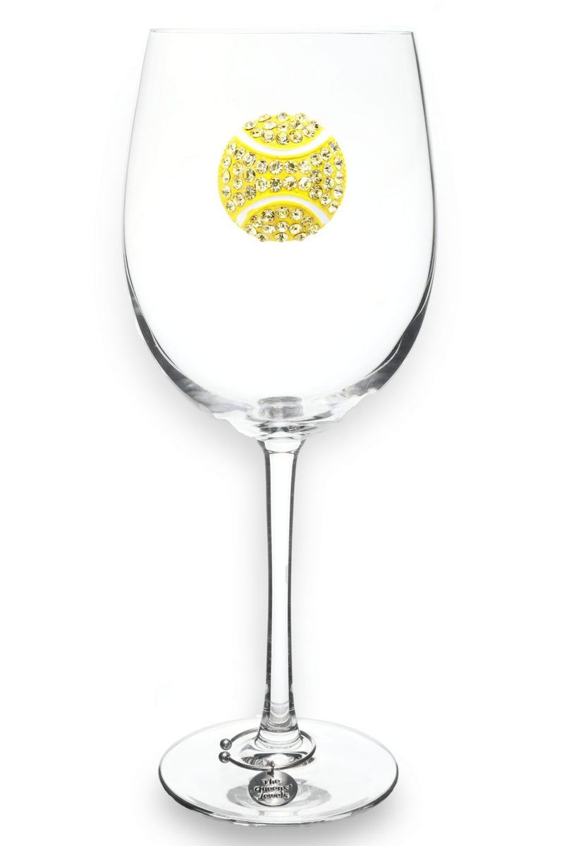 QJ Stemmed Wine Glass - Tennis Ball