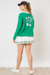 Golf Club Sequin Sweater - Green