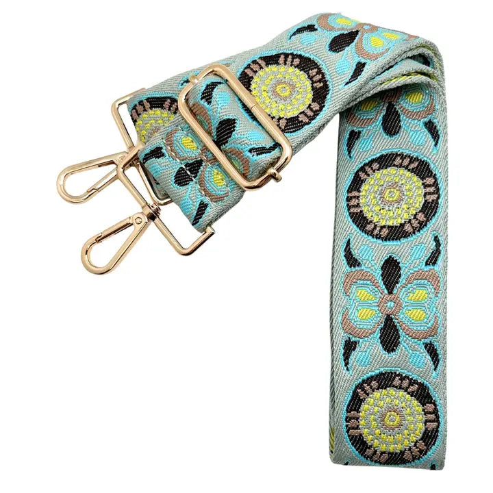 Reflections Guitar Purse Strap - Grey