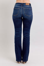 JB82586 Mid-Rise Bootcut Jean - Dark