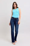 JB82586 Mid-Rise Bootcut Jean - Dark