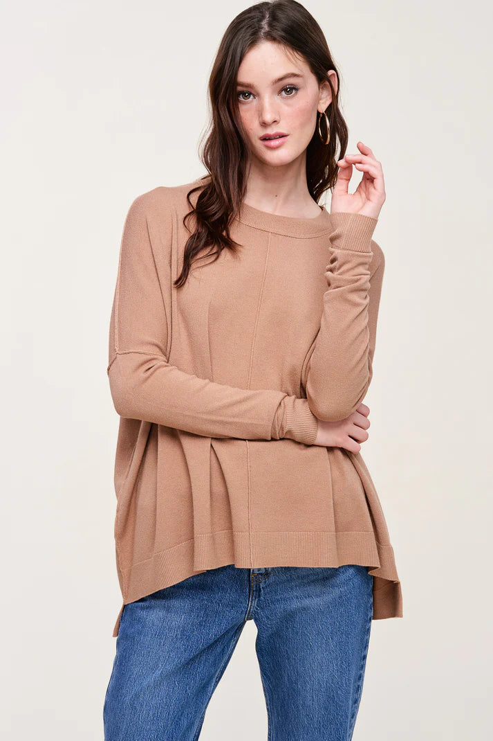 Timeless Stitch Cashmere Sweater - Latte