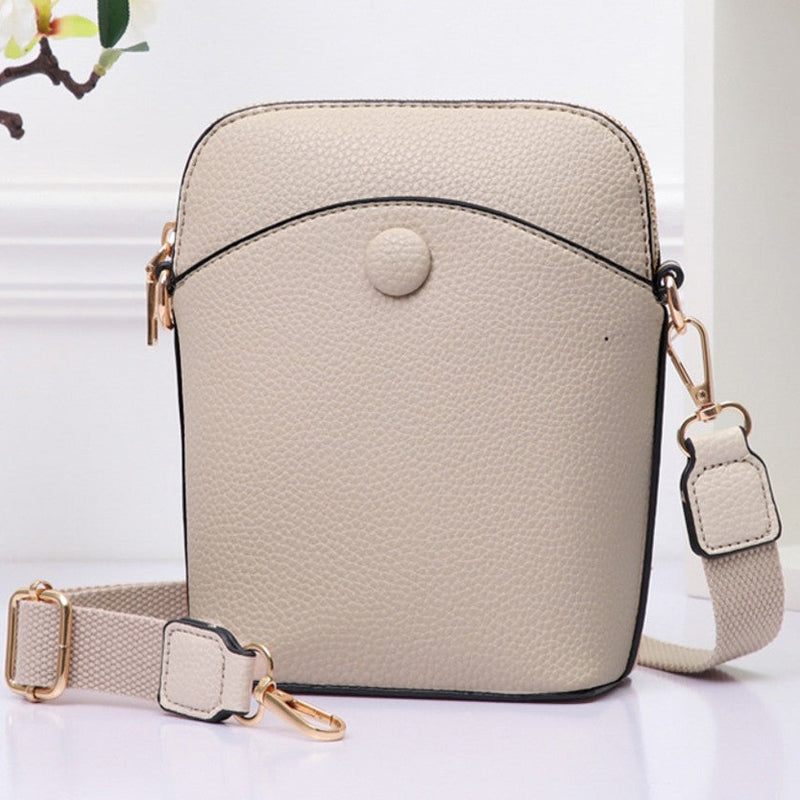 Essential Crossbody Purse - Beige