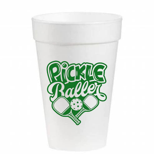 Picker Baller - 16 oz. Styrofoam Cups