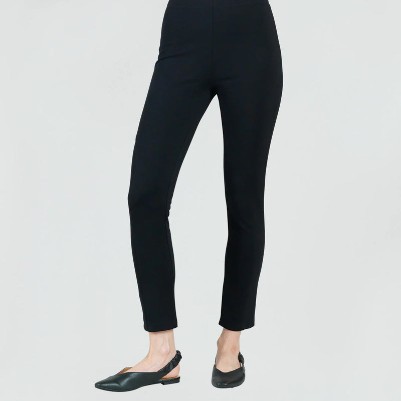 Signature Straight Leg Pant - Black