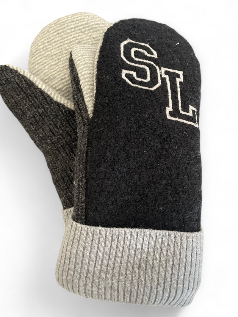 Wear-it-Again Wool Mittens - "SL"