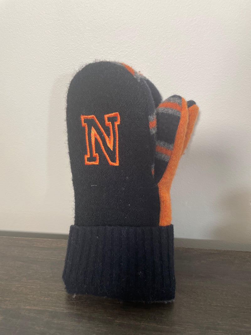 Wear-It-Again Wool Mittens - Northville "N"