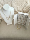 ID 12 Days of Xmas Charm Necklace Countdown