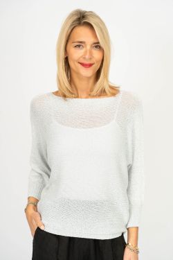 Back Bow Detail Top - White