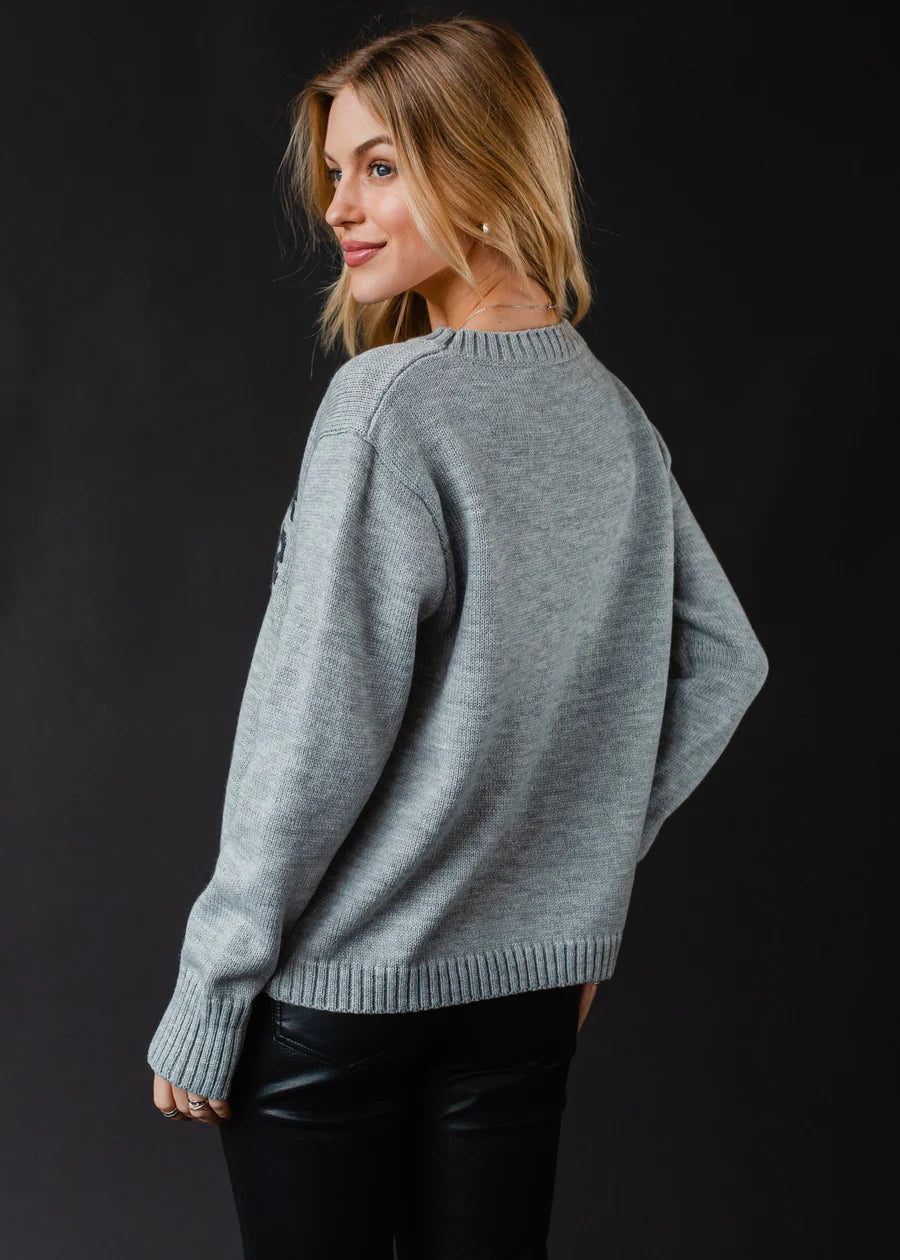 Sweater Weather Sweater - Grey