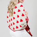 Sweet Heart Wrap - Red