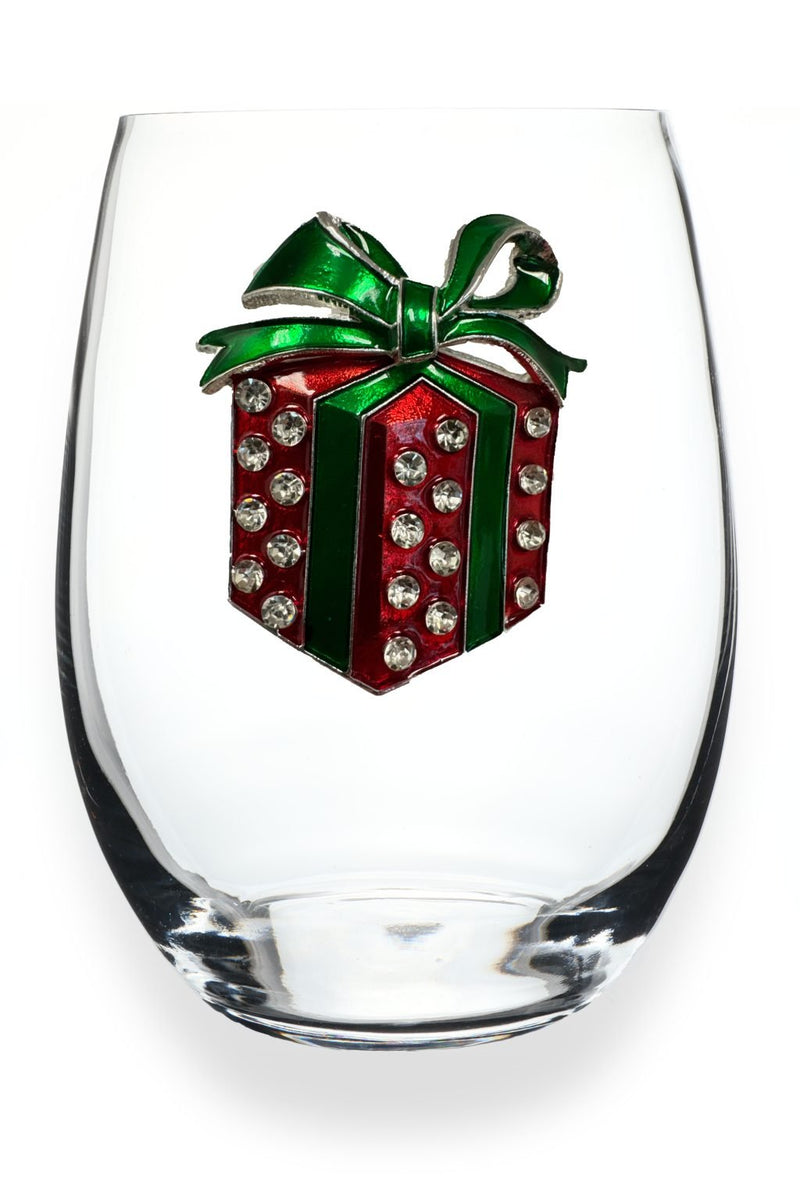 QJ Stemless Wine Glass - Holiday Gift