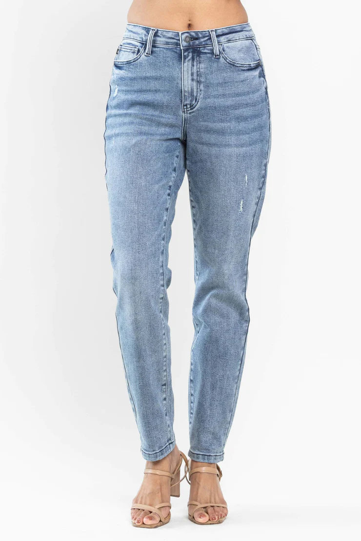 JB88617 Vintage Slim Jean - Med. Blue