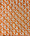 Crystalline Print Oblong Scarf - Peach