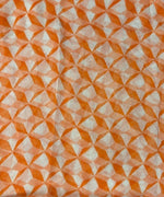Crystalline Print Oblong Scarf - Peach