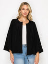 Jaylan Zip-Up Jacket - Black