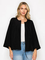 Jaylan Zip-Up Jacket - Black
