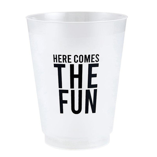 Here Comes The Fun Frost Cups 8 PK