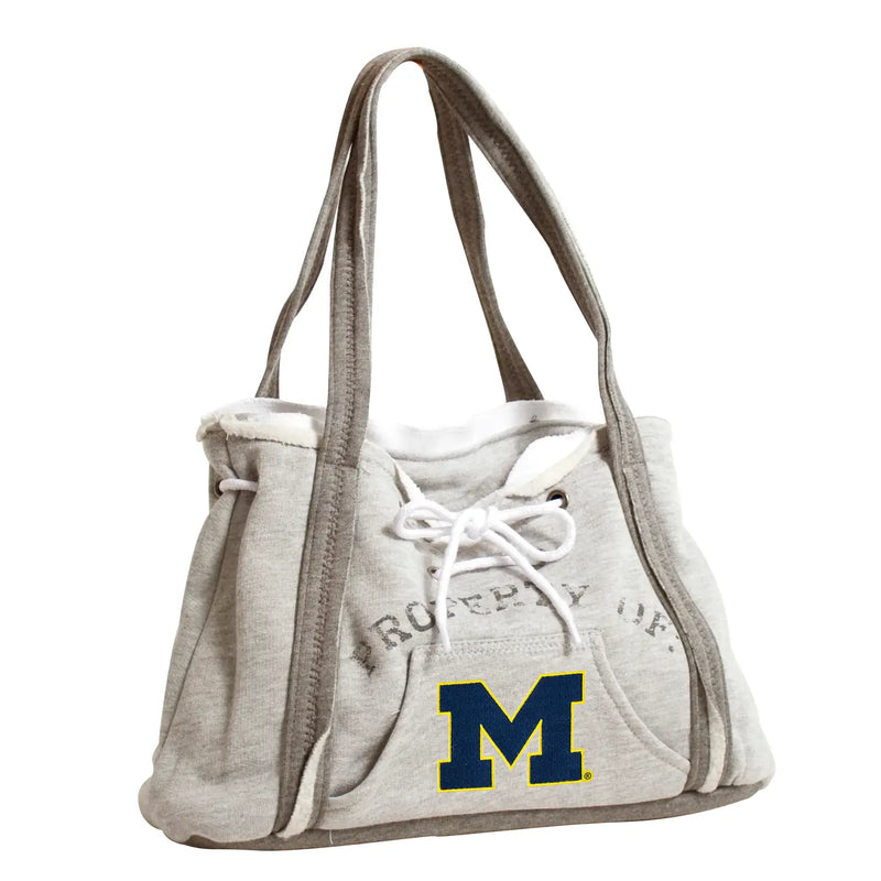 NCAA "Michigan" Hoodie Bag - Grey