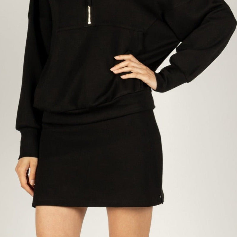 Solid Modal Skort - Black