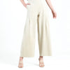 Pleated Pocket Wide Leg Pant - Khaki