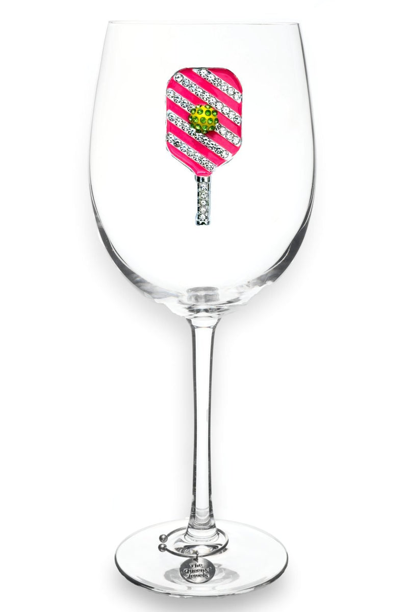 QJ Stemmed Wine Glass - Pickleball