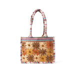 Prairie Sunflower Tote - Beige/Multi