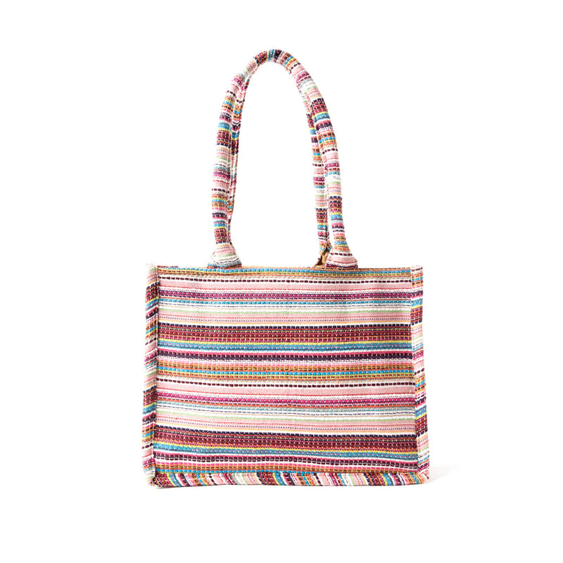 Prairie Sunflower Tote - Beige/Multi
