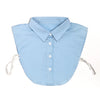 Solid Faux Collar - Light Blue