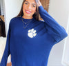 Tigers Crewneck Sweatshirt - Navy