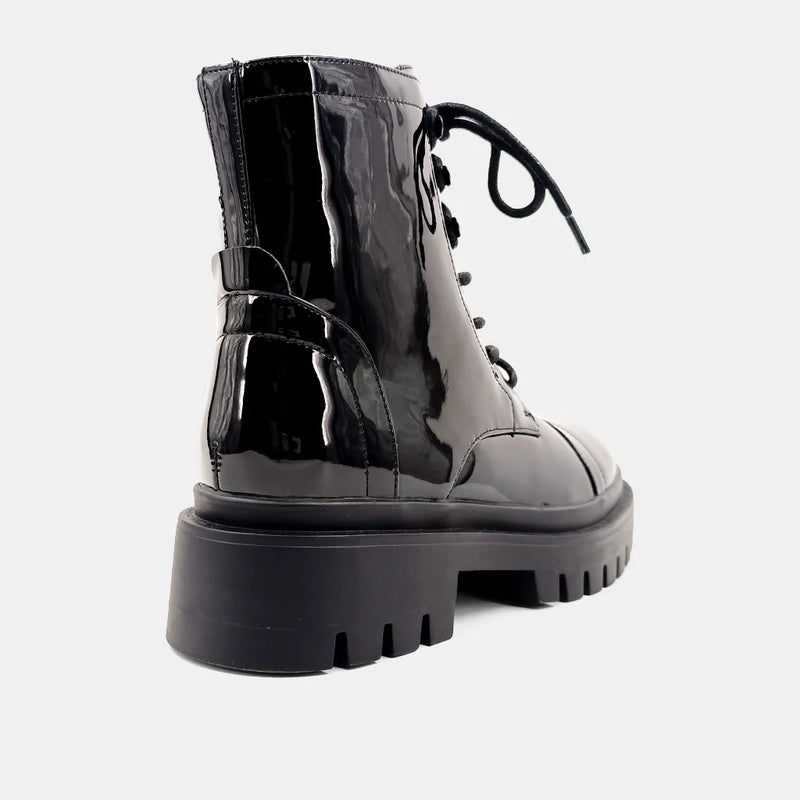 Ursula Combat Boot - Black