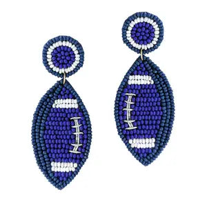 E188 - Blue Beaded Football