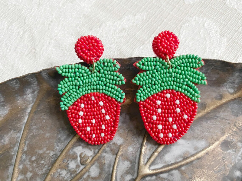 E336 - Beaded Strawberry