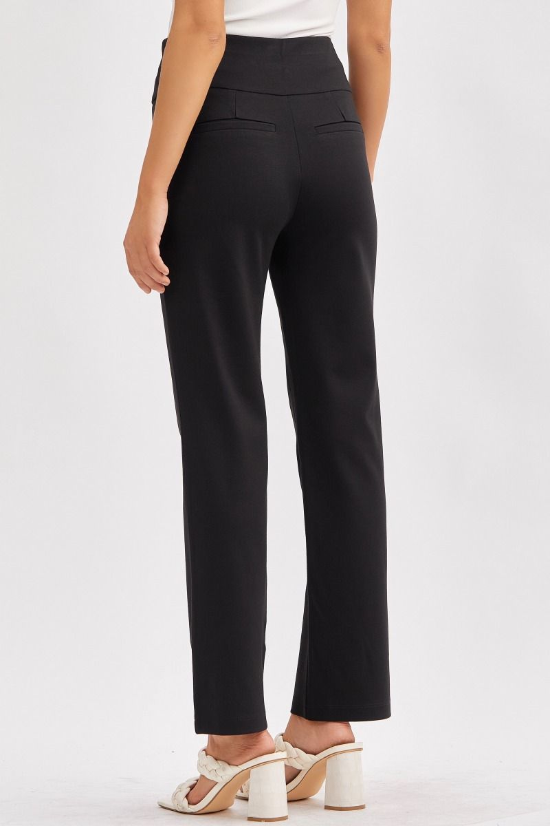 Magic Slim Straight Pant - Black