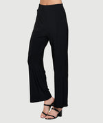 Straight Wide Leg Pant - Black