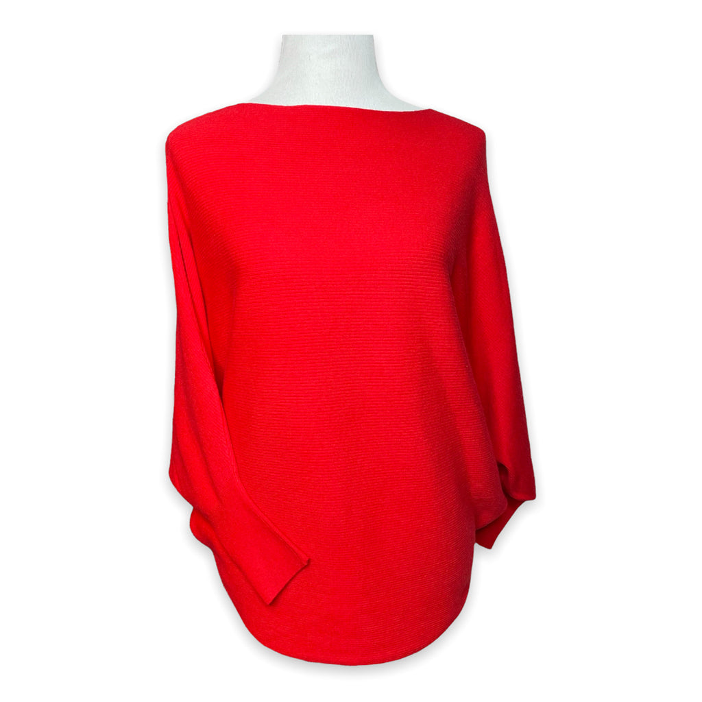 Slouchy Sweater - Scarlet