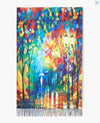 Walk in the Rain Scarf - Multi Color