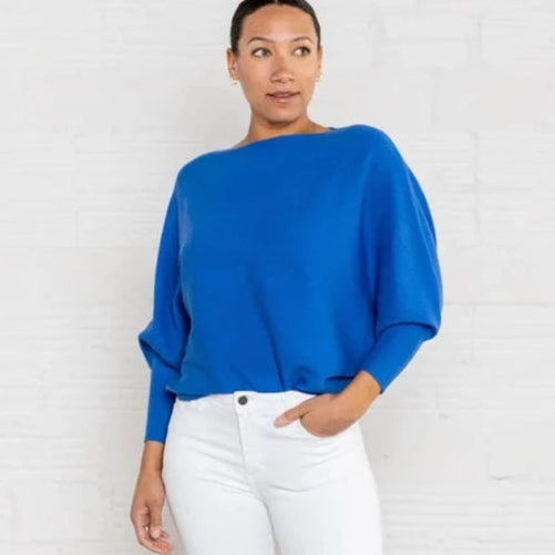 Slouchy Sweater - Royal Blue