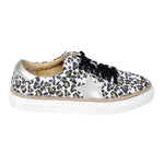 Witty Sneakers - Black/White Leopard